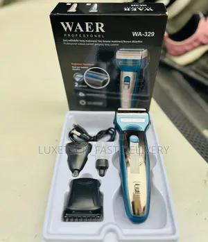 WAER 3-in-1 Rechargeable Beard Shaver, Hair Trimmer and Nose Trimmer