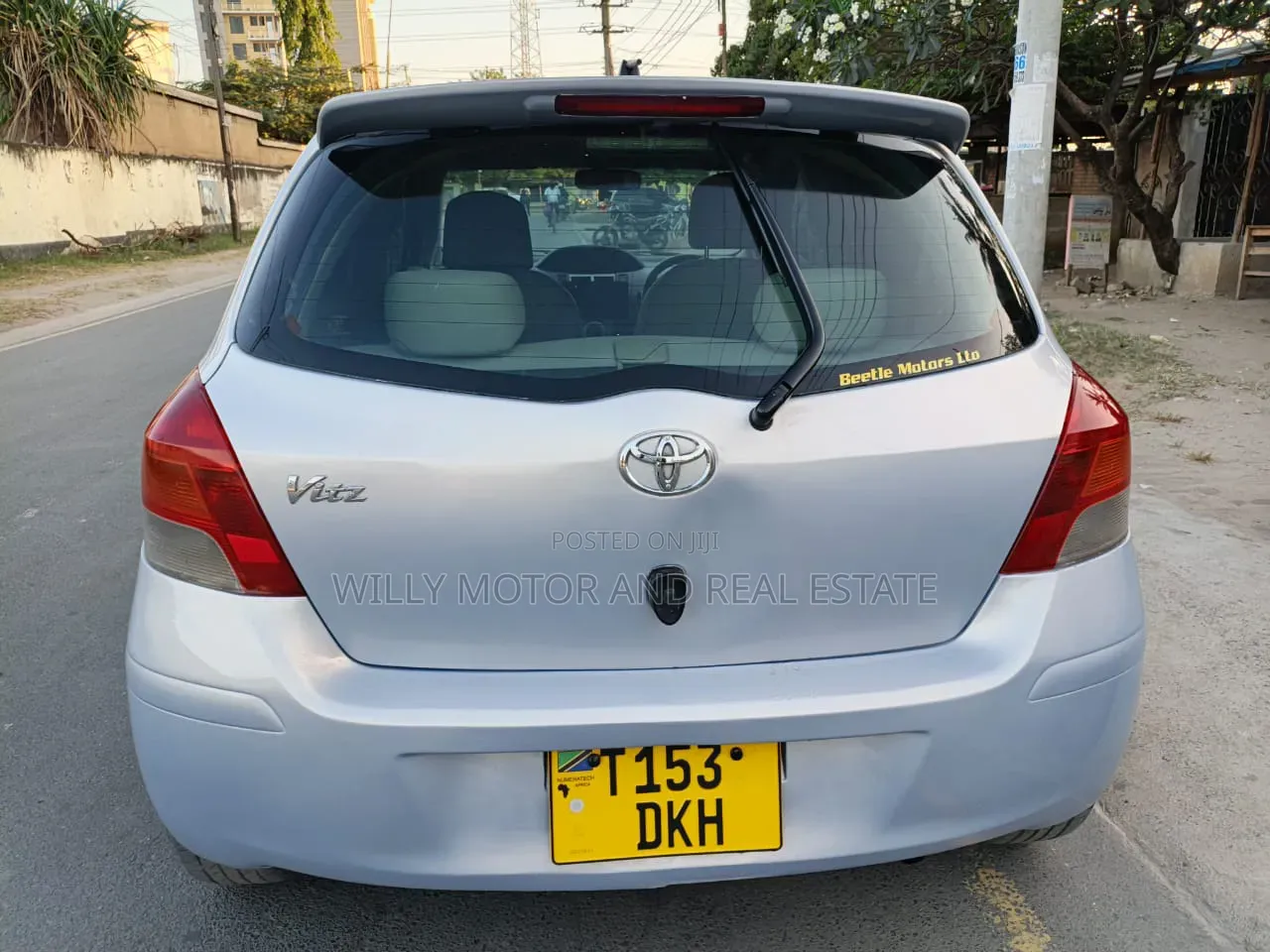 New Toyota Vitz 2008 Silver