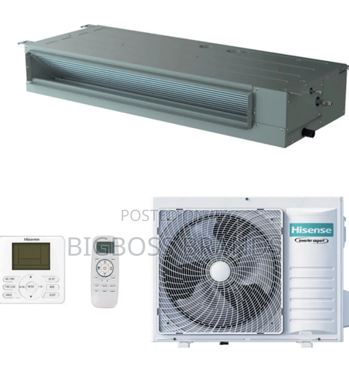 Hisense Duct Air Conditioner
85000 Btu  [Duct AC]