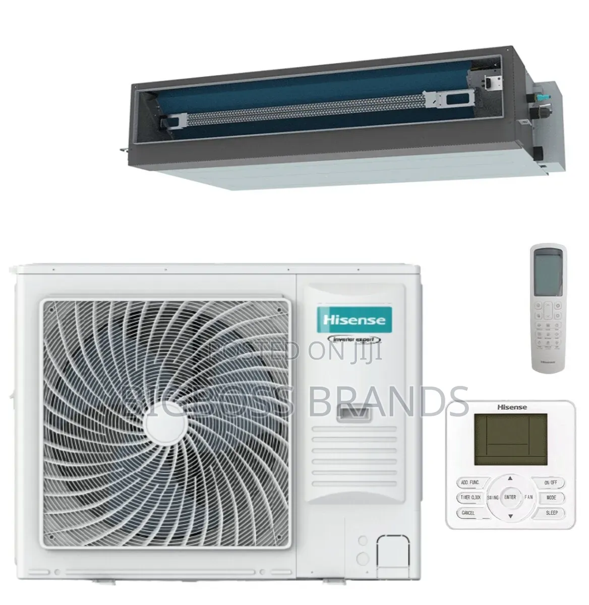 Hisense Duct AC
36btu [36000 Btu Duct Air Conditioner]