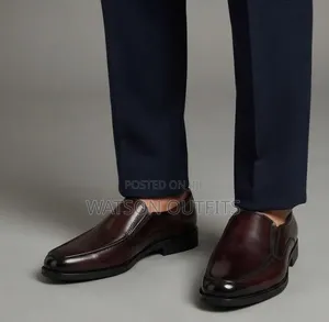 2 Colours Black and Brown Clarks Classic Men's Leather Shoes