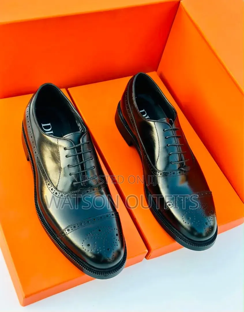 Clarks and DIOR BRANDs 2 Colours Men's Leather Shoes MATERIALS Class A