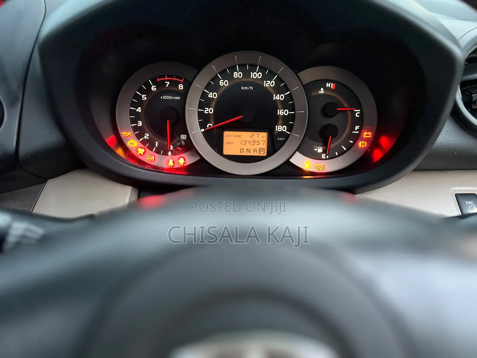 Toyota Vanguard 2008 Black