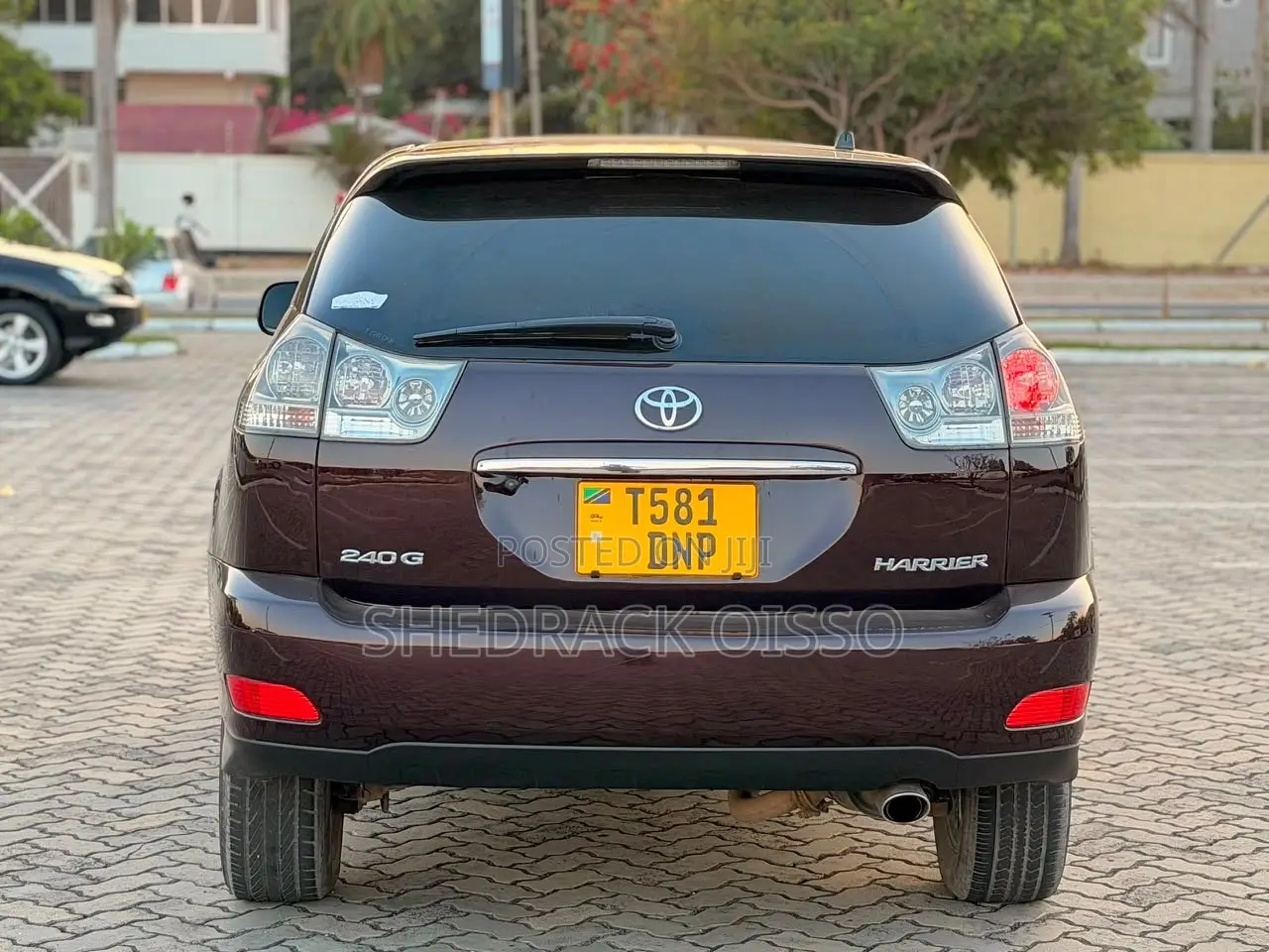 Toyota Harrier 2007 Maroon
