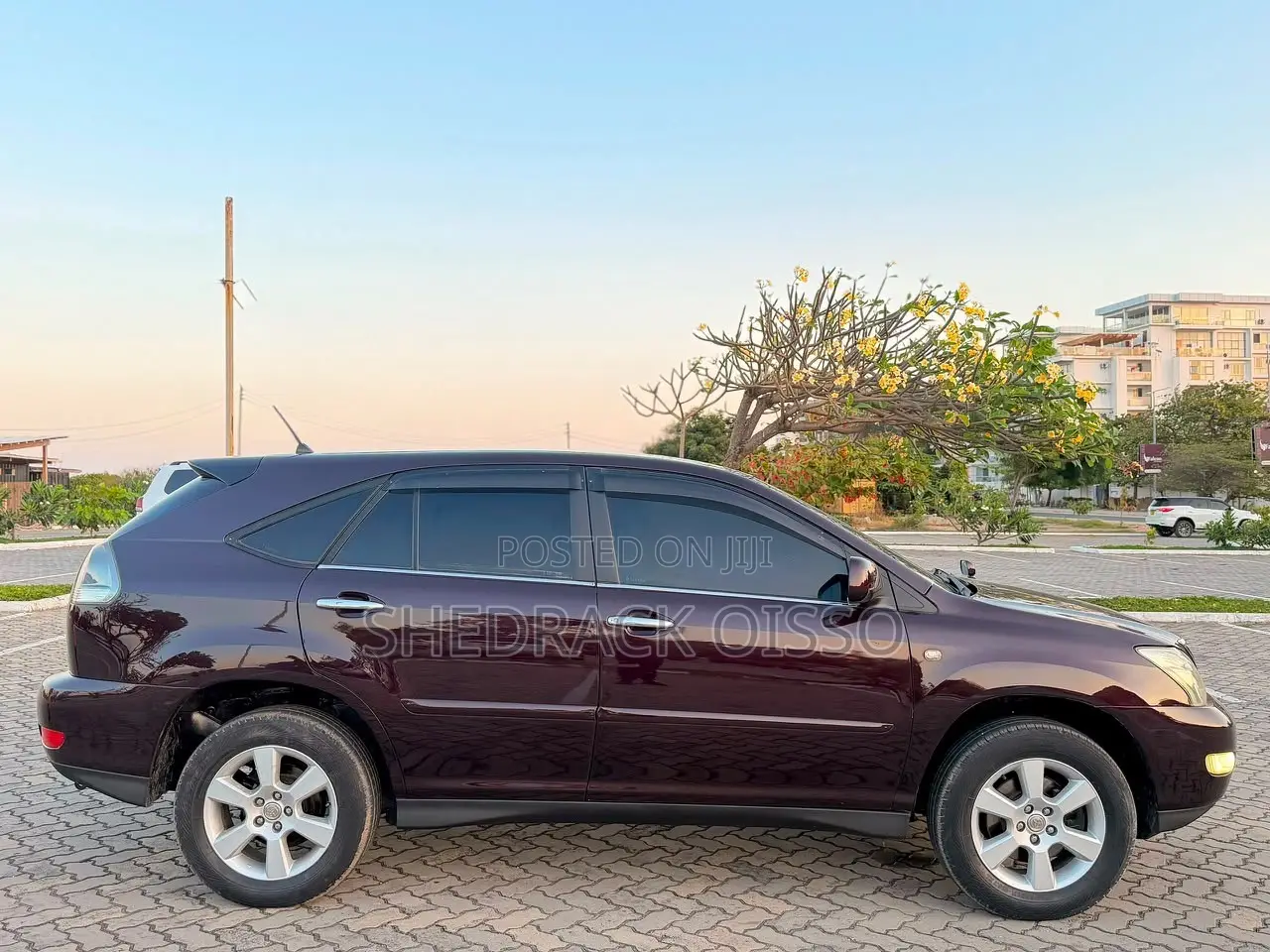 Toyota Harrier 2007 Maroon
