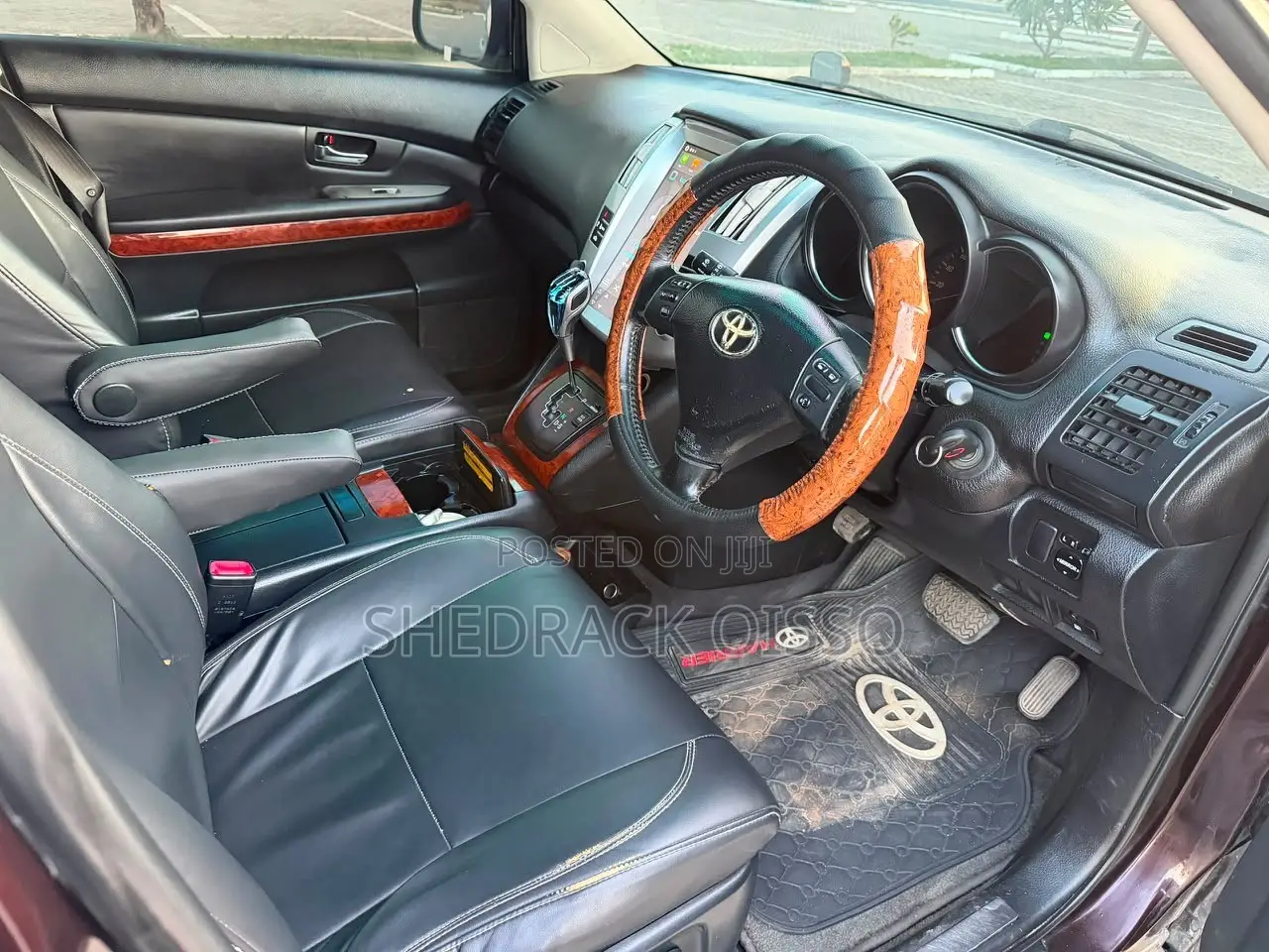 Toyota Harrier 2007 Maroon