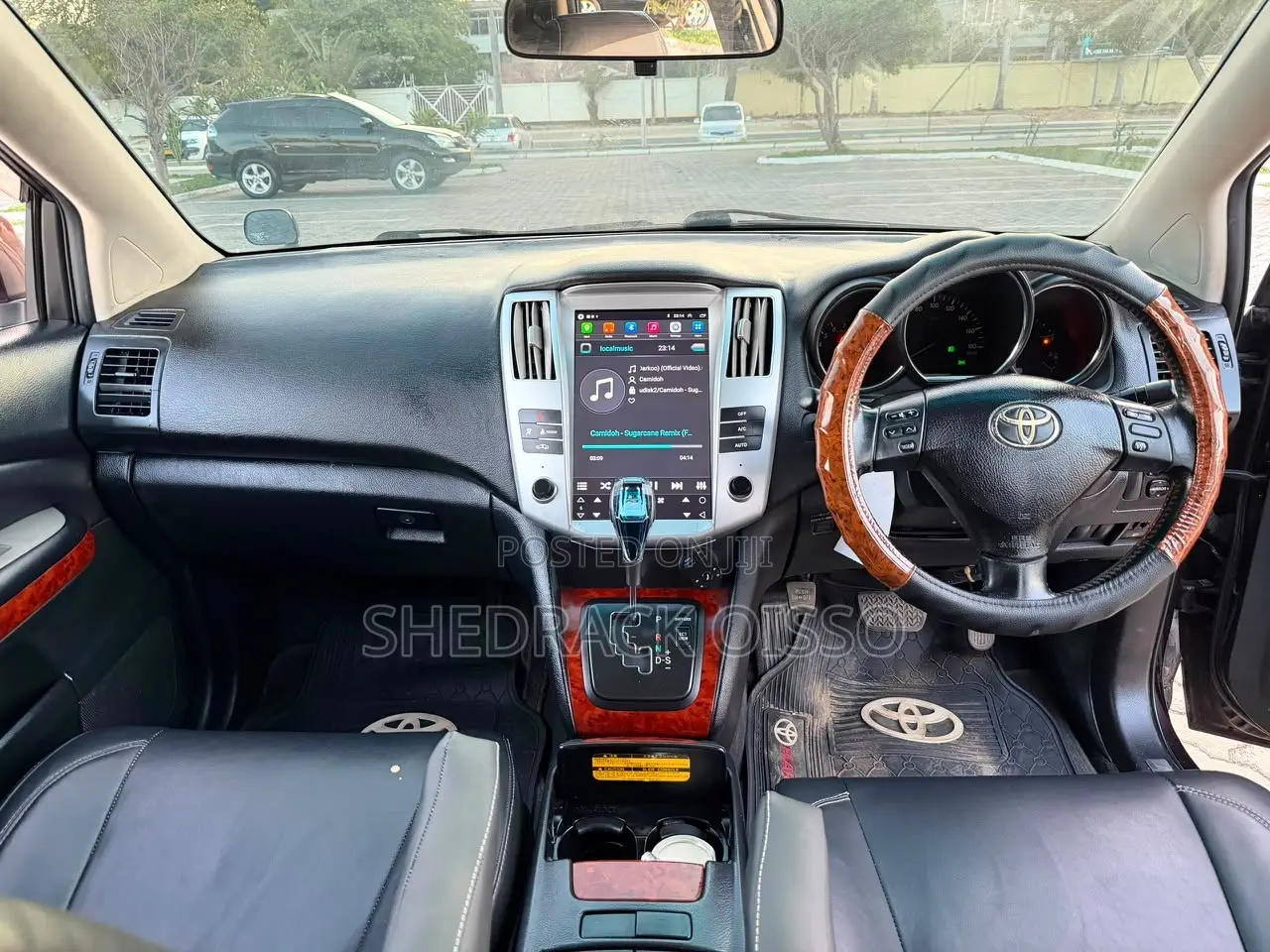 Toyota Harrier 2007 Maroon