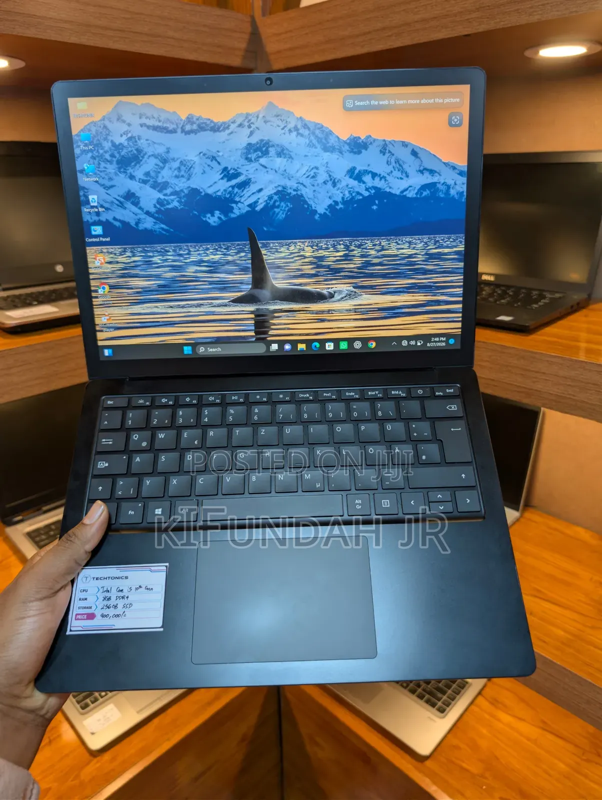 New Laptop Microsoft Surface Laptop 3 8GB Intel Core i5 SSD 256GB