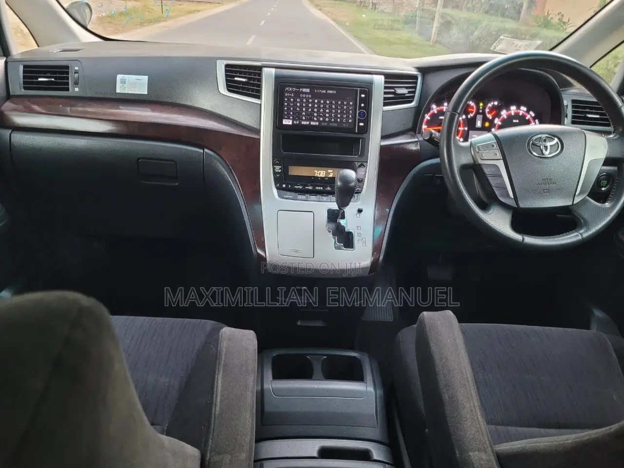 Toyota Vellfire 2013 Black