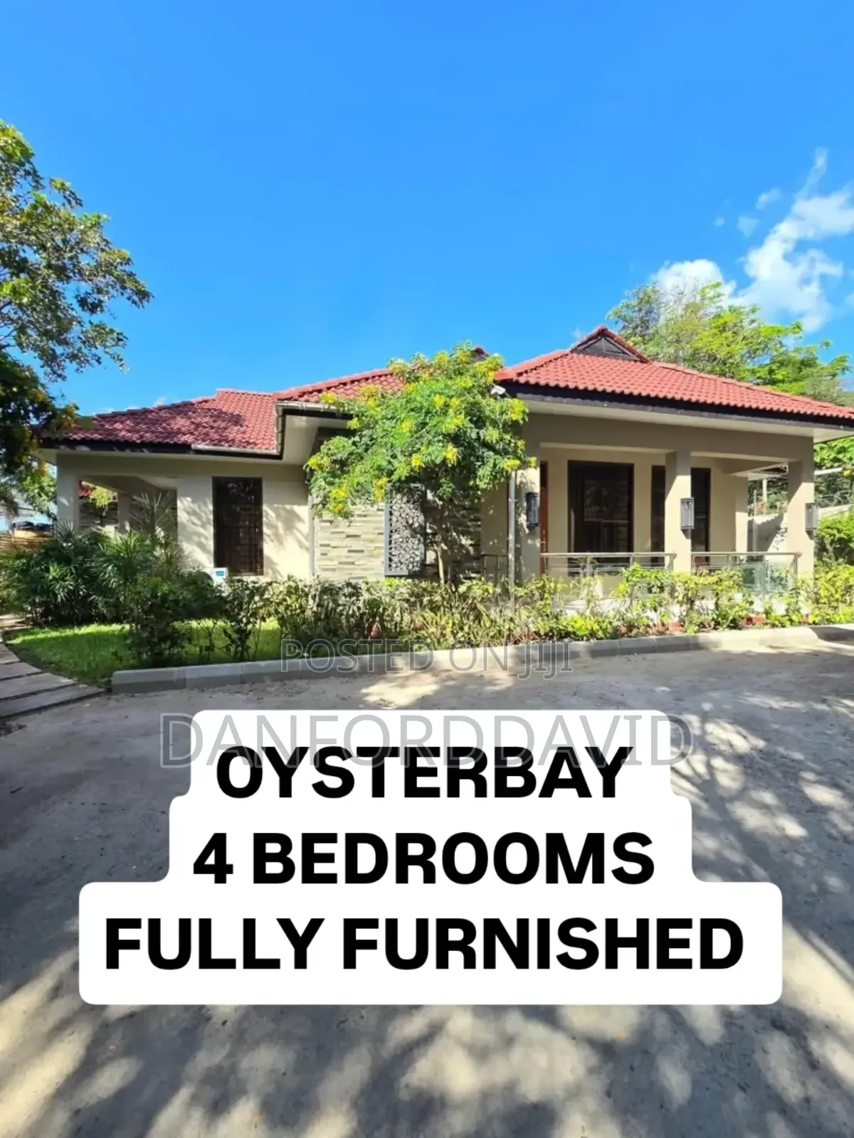 Furnished 4bdrm House in Kahwa Real Estate, Masaki for rent