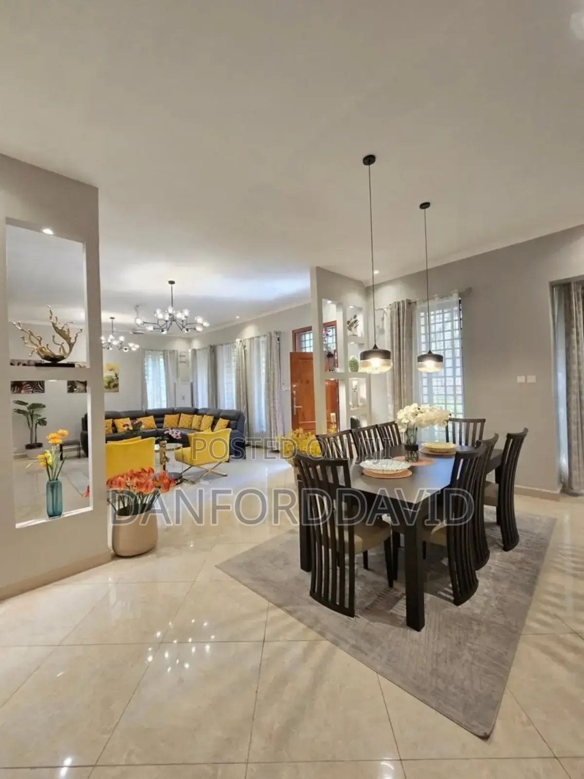 Furnished 4bdrm House in Kahwa Real Estate, Masaki for rent