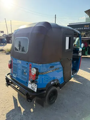 TVS King Deluxe Plus iTouch Start 2026 Blue