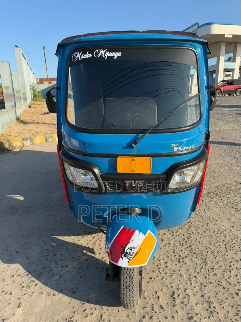 TVS King Deluxe Plus iTouch Start 2026 Blue