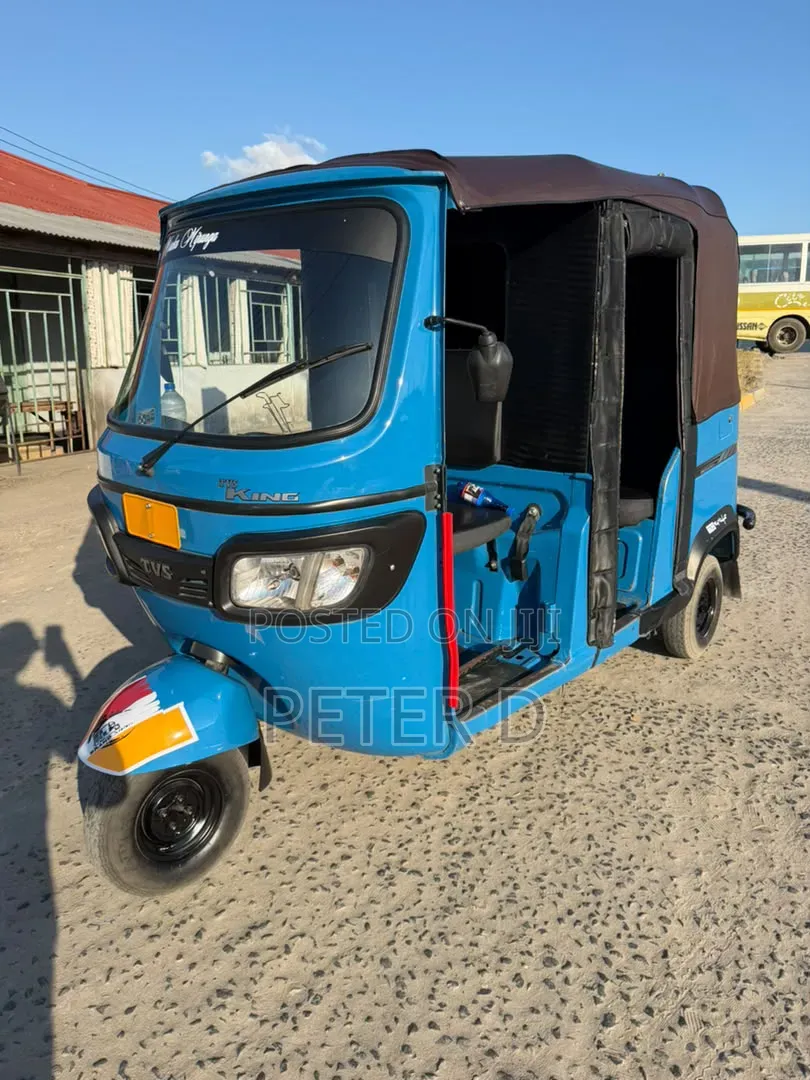 TVS King Deluxe Plus iTouch Start 2026 Blue