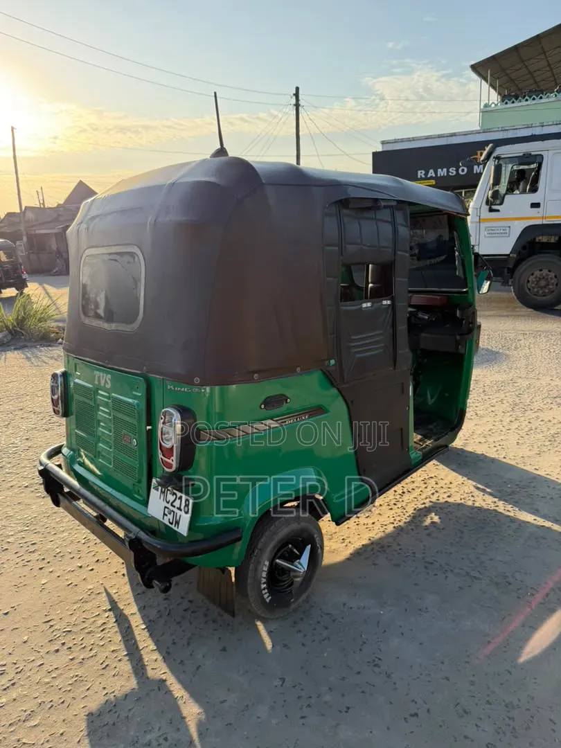 TVS King Deluxe Plus iTouch Start 2026 Green