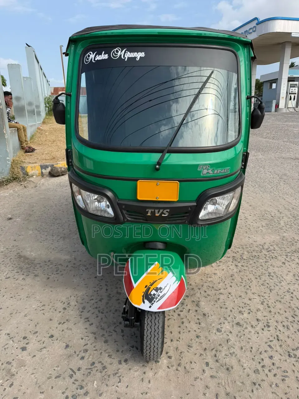 TVS King Deluxe Plus iTouch Start 2026 Green