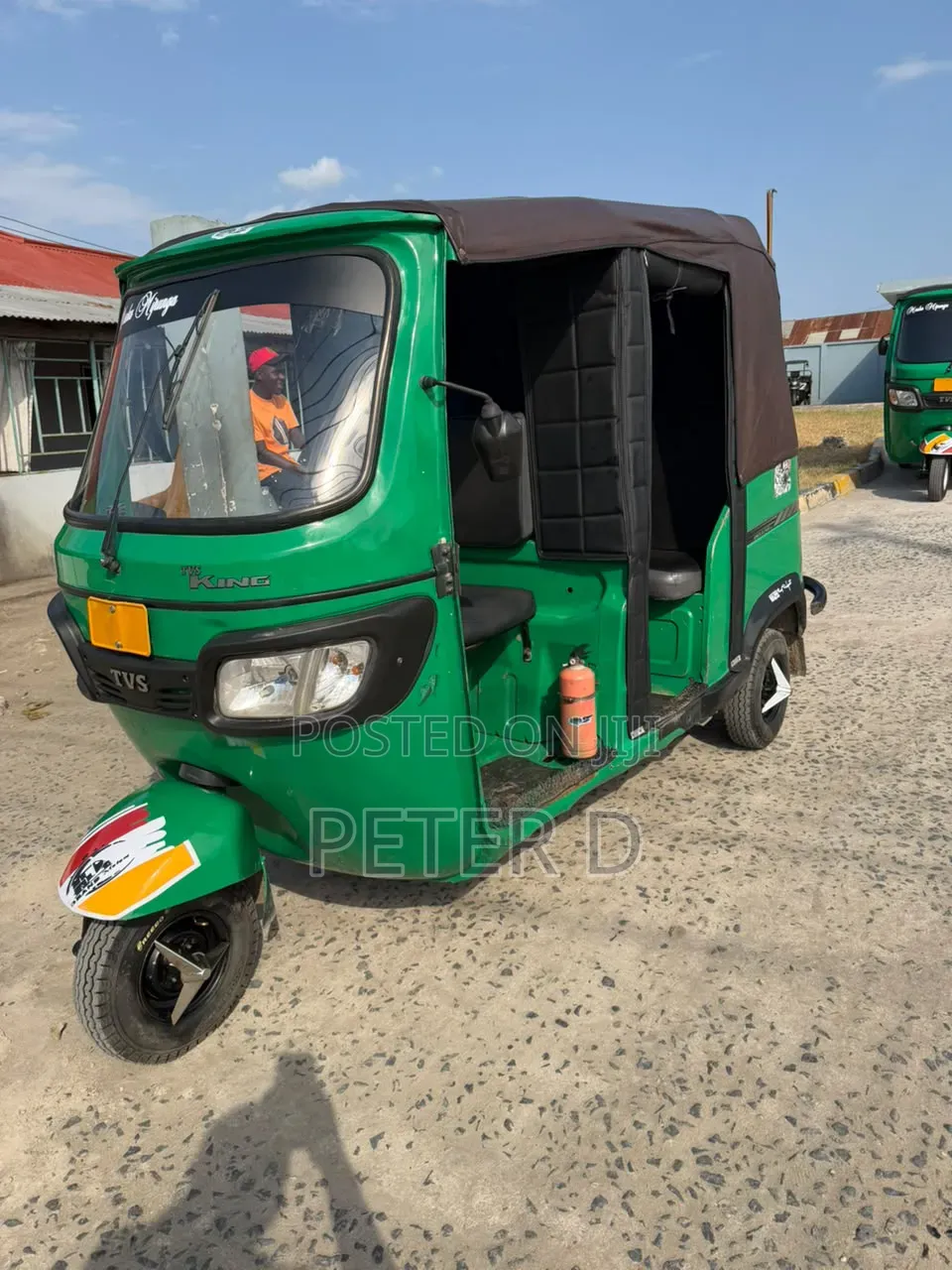 TVS King Deluxe Plus iTouch Start 2026 Green