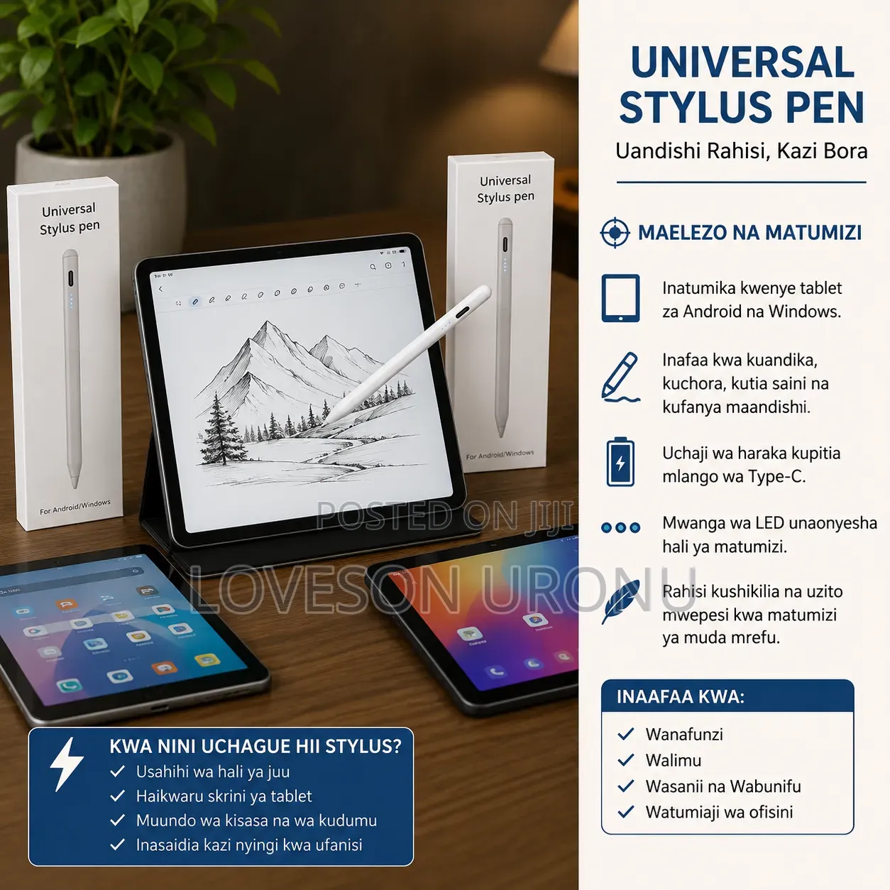 iPad and Tablet Pencil & Pen