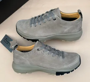 5 Colours Ecco Brand Men's Leather Shoes MATERIALS ORIGINAL