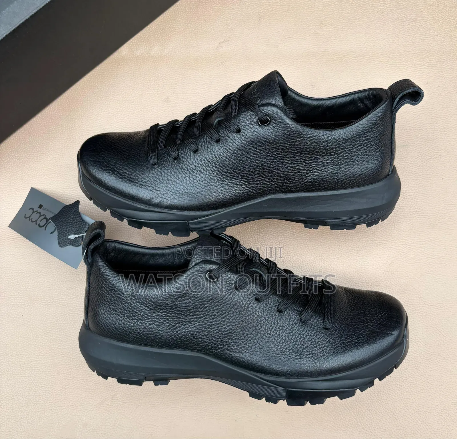 5 Colours Ecco Brand Men's Leather Shoes MATERIALS ORIGINAL