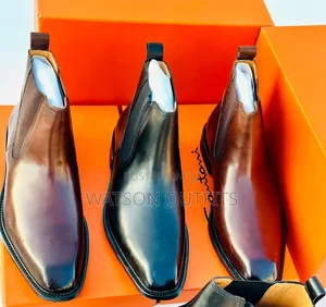 2 Colours Men's Leather TRAVOLTA MATERIALS COMPLETELY ORIGINAL