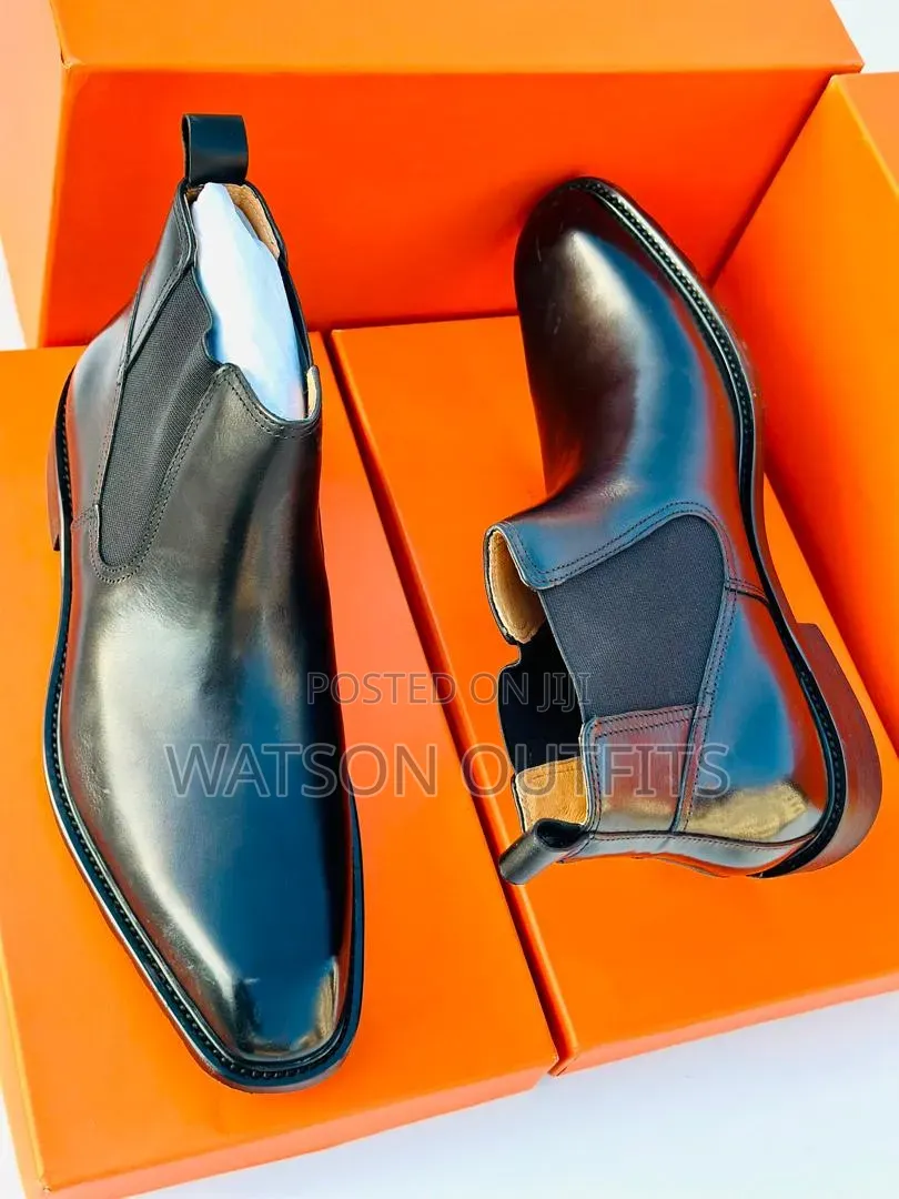 2 Colours Men's Leather TRAVOLTA MATERIALS COMPLETELY ORIGINAL