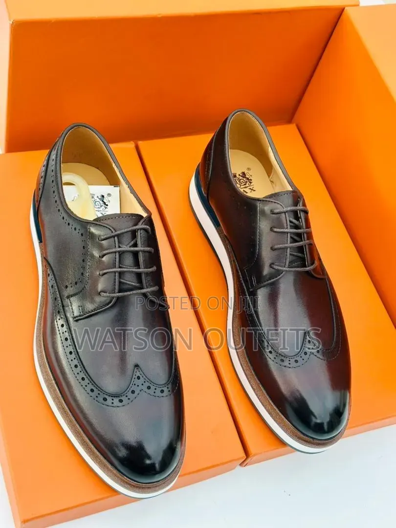Men's Leather Shoes Classic Brand 3 Best Colours