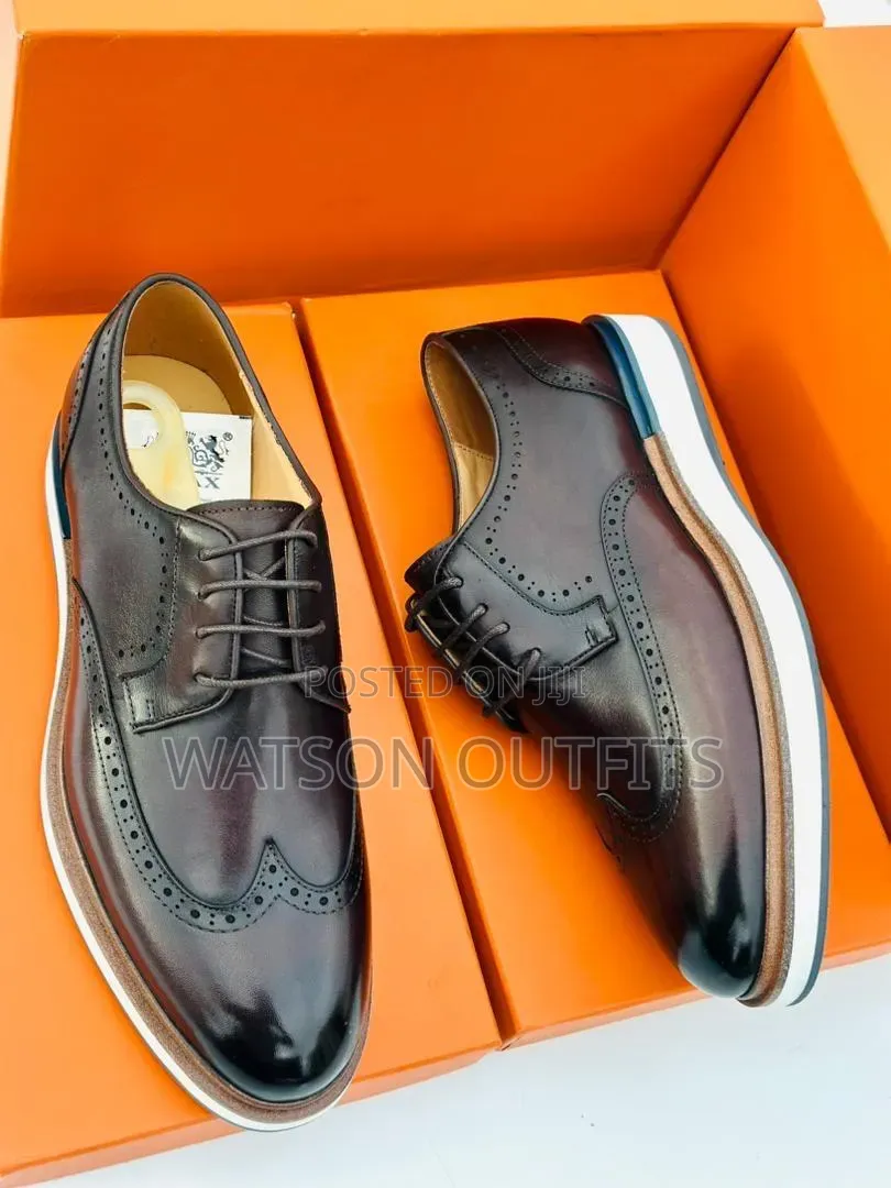 Men's Leather Shoes Classic Brand 3 Best Colours