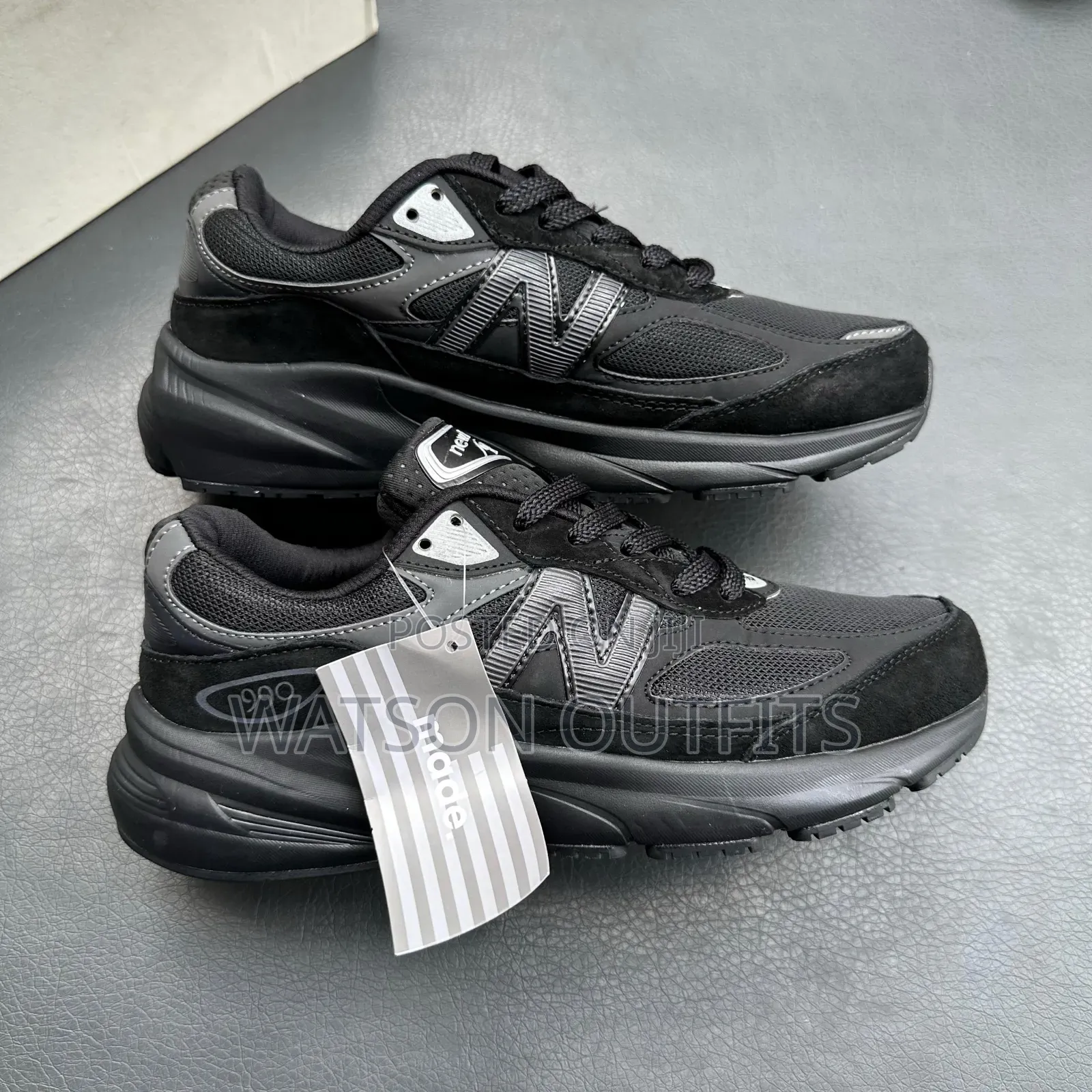 990 Nb or New Balance Men's Leather Sneakers Classic Footwears