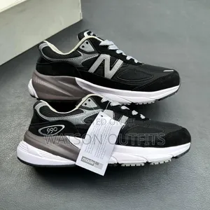 990 Nb or New Balance Men's Leather Sneakers Classic Footwears