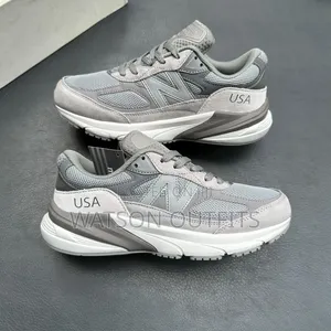 990 Nb or New Balance Men's Leather Sneakers Classic Footwears