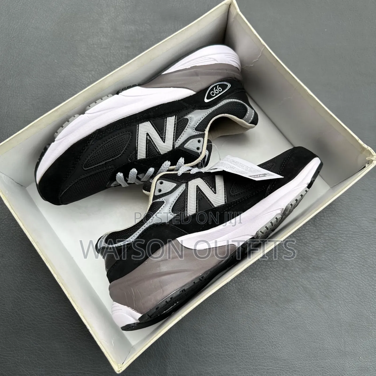 990 Nb or New Balance Men's Leather Sneakers Classic Footwears