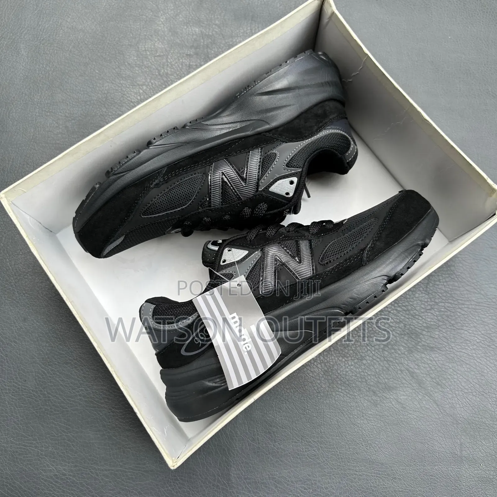 990 Nb or New Balance Men's Leather Sneakers Classic Footwears
