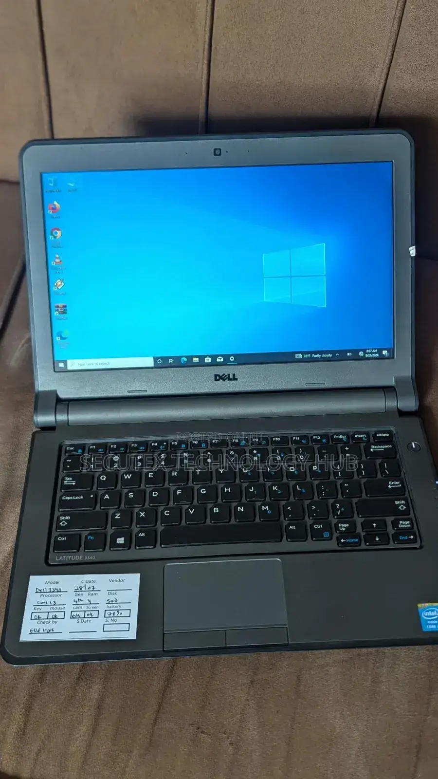 Laptop Dell Latitude 3340 4GB Intel Core i3 HDD 500GB