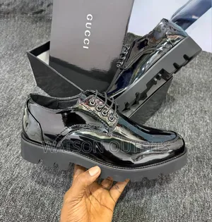 Black Colour 2 Designs Men's Quality and Original Shoes or Footwears