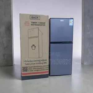 Tmall 118L Double Door Refrigerator Top Freezer Tanzania