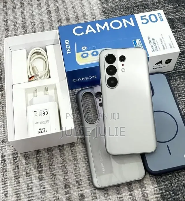 New Tecno Camon 50 Pro 256 GB Silver