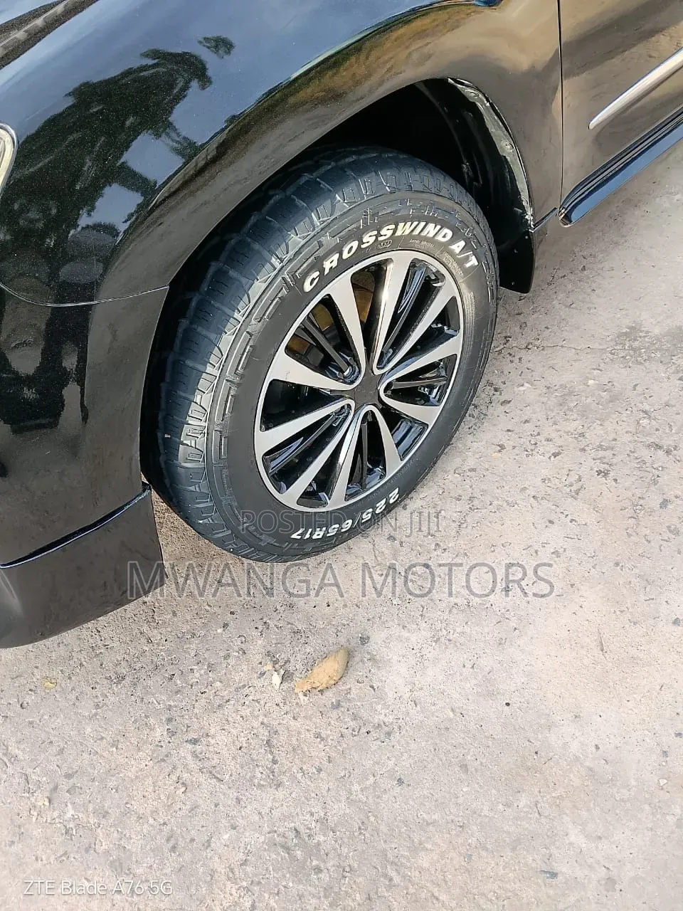 Toyota Vanguard 2009 Black