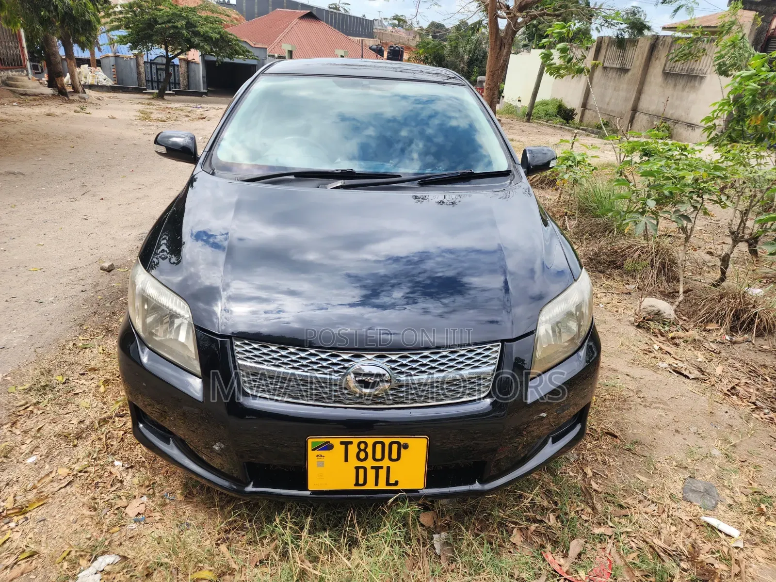 Toyota Corolla Fielder 2008 Black