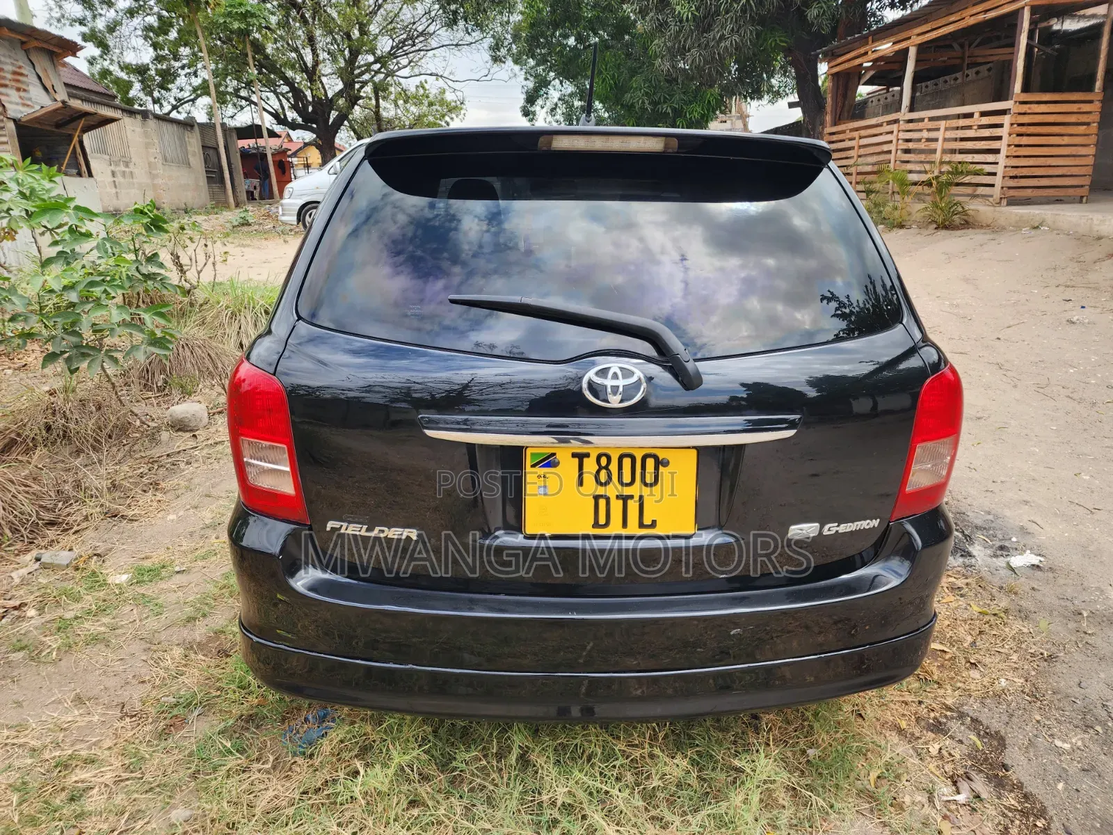 Toyota Corolla Fielder 2008 Black