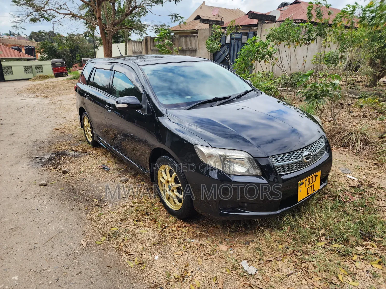 Toyota Corolla Fielder 2008 Black
