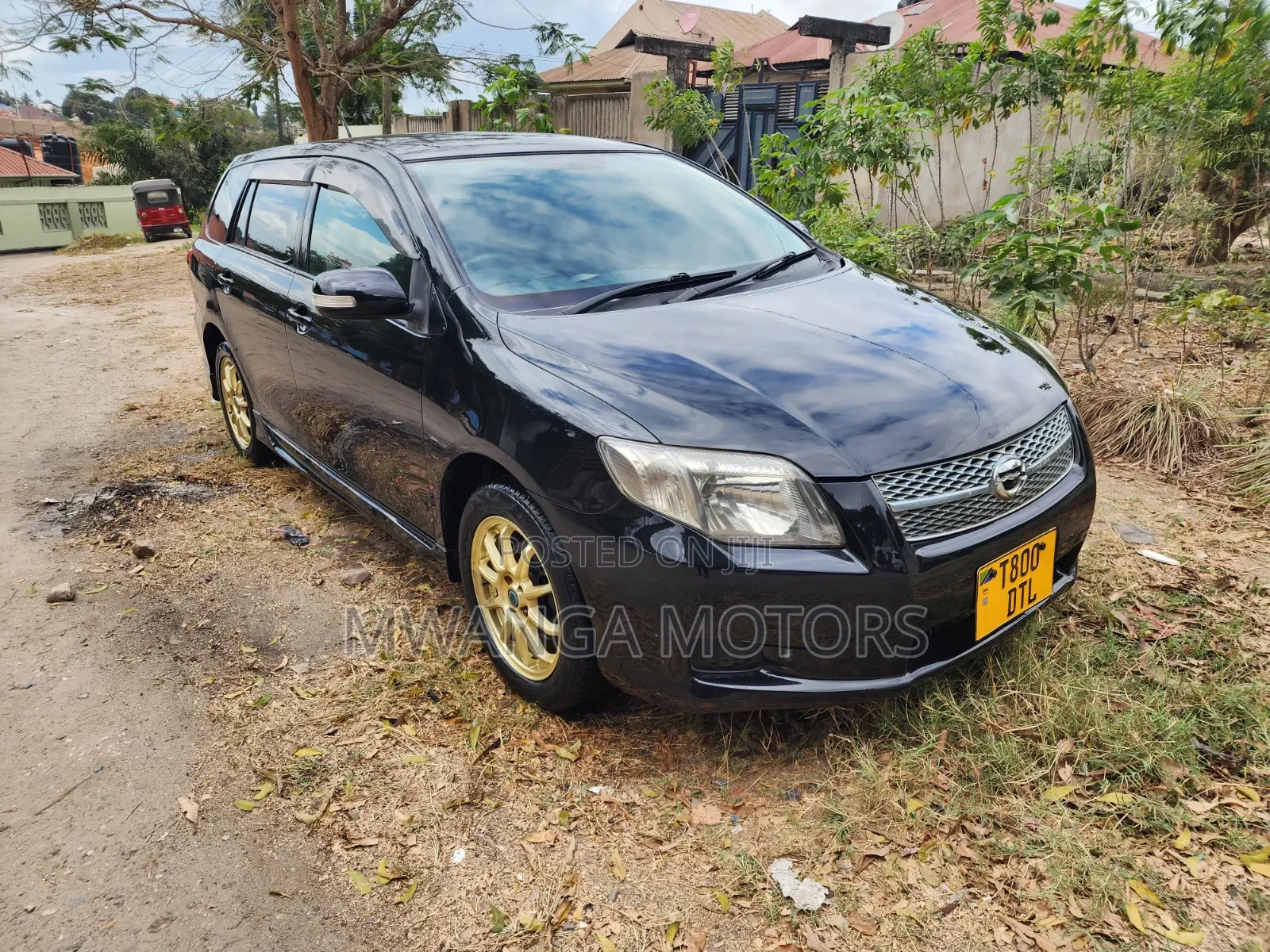Toyota Corolla Fielder 2008 Black