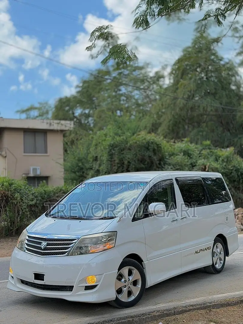 Toyota Alphard 2008 White
