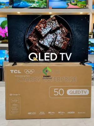 TCL Smart Qled TV Inch 50 4K HDR Google TV 
Dolby Audio 
Dolby Vision