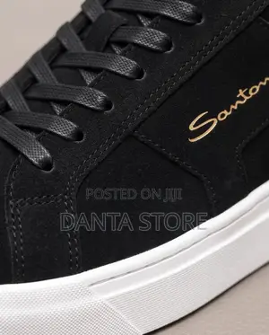 Suede Santon Low-Top Sneakers