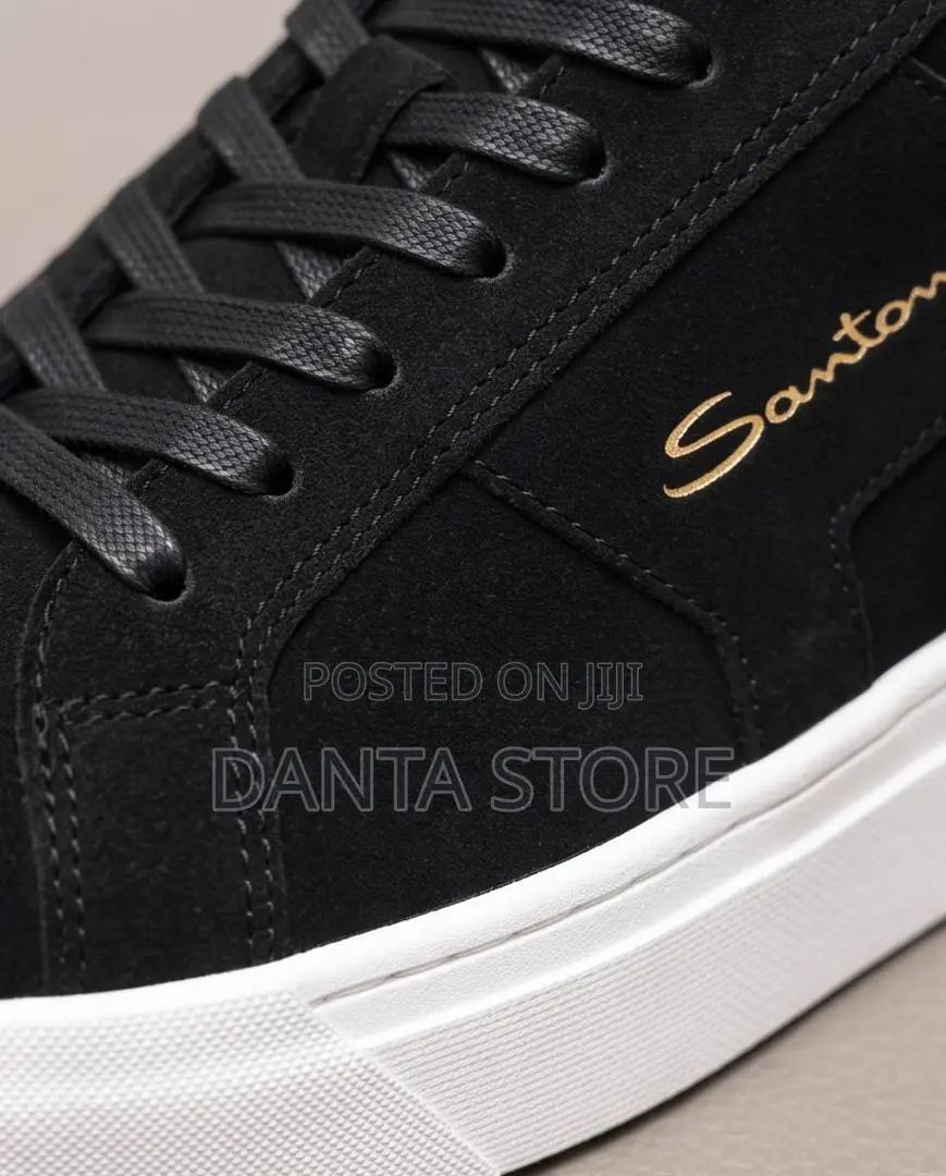 Suede Santon Low-Top Sneakers