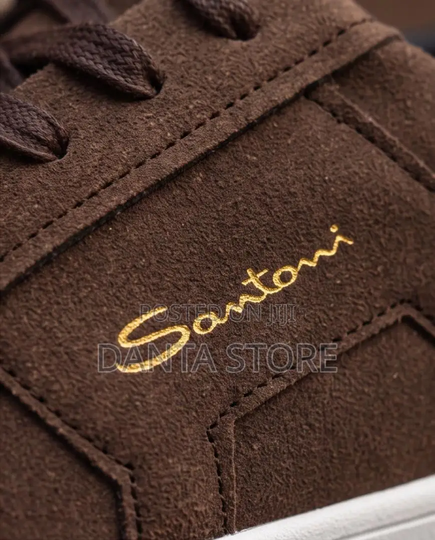 Suede Santon Low-Top Sneakers