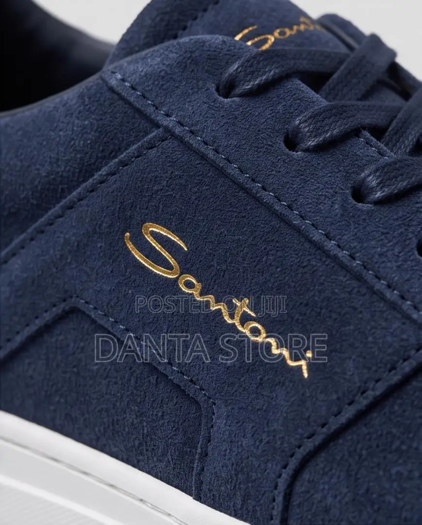 Suede Santon Low-Top Sneakers
