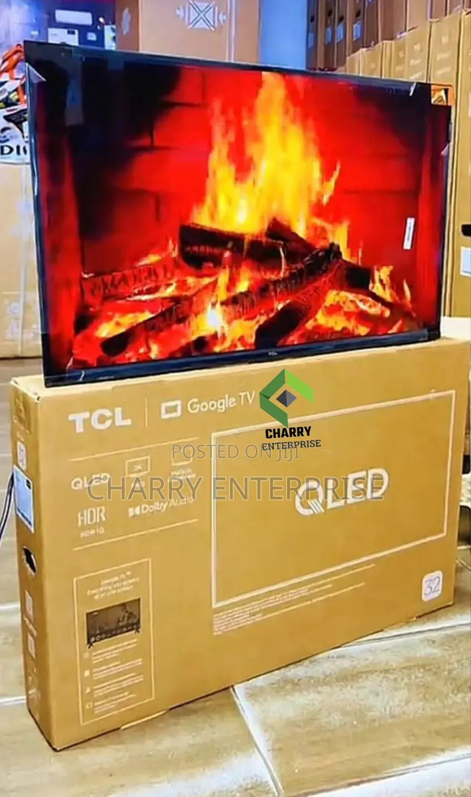 TCL Qled Smart TV Inch 32 Google TV 
Dolby Audio