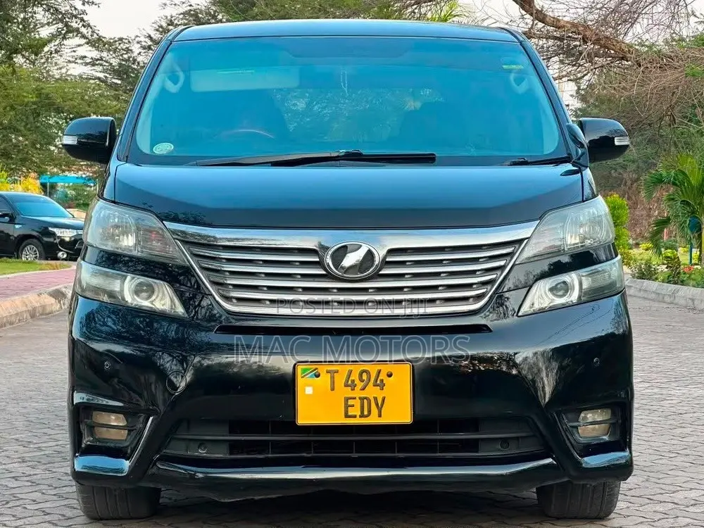 Toyota Vellfire 2009 Black